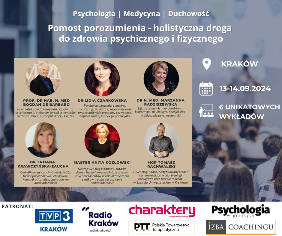 III Ogólnopolska Konferencja „Psychologia – Medycyna – Duchowość.  Pomost porozumienia – holistyczna droga do zdrowia psychicznego i fizycznego”